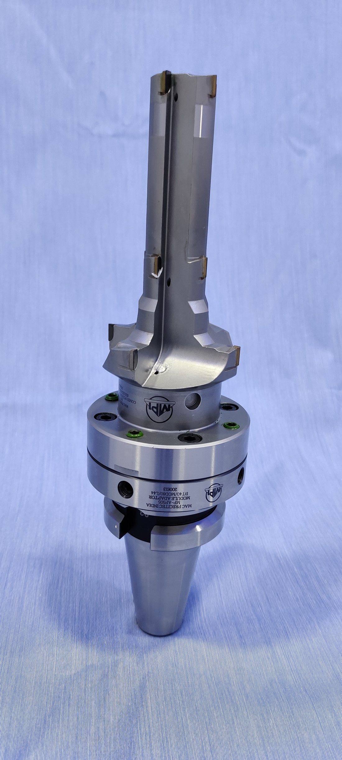 Mac Precitec India MP-AF505 modular adaptor, interchangeable head detail