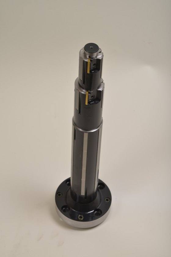 A twin-blade fine boring head built for vibration-free machining of medical components