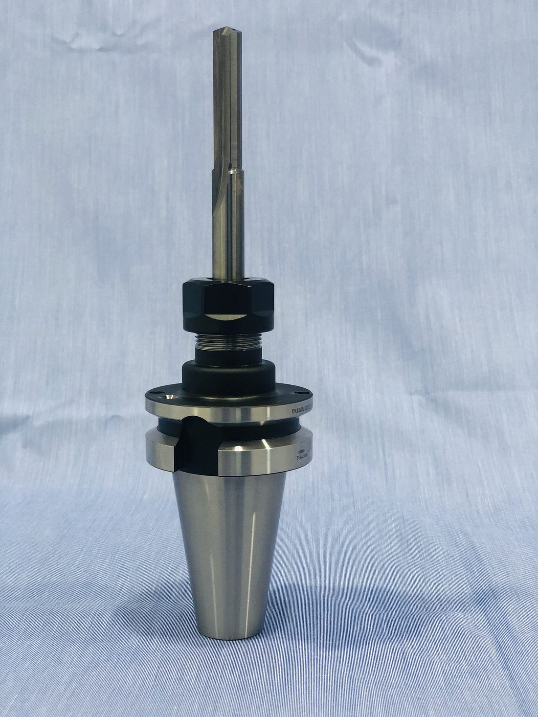 Combi-drill assembly on a BT tool holder