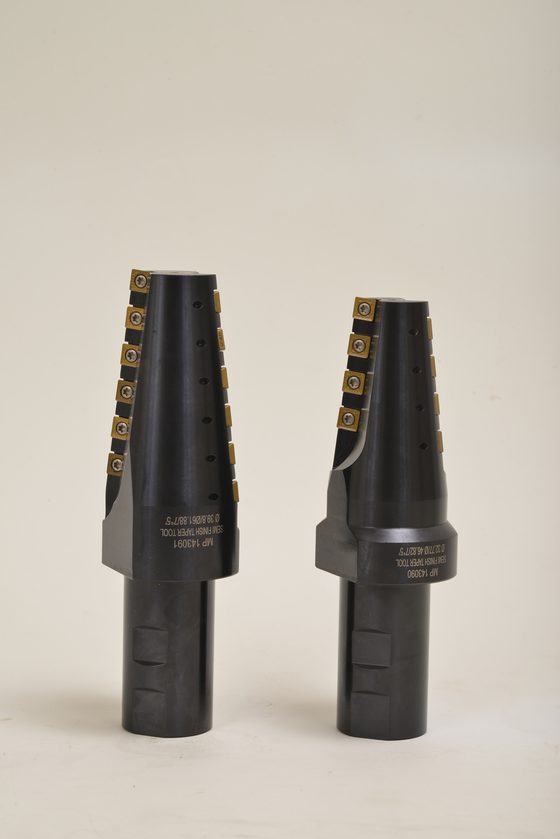 Two shoulder end mills, compared