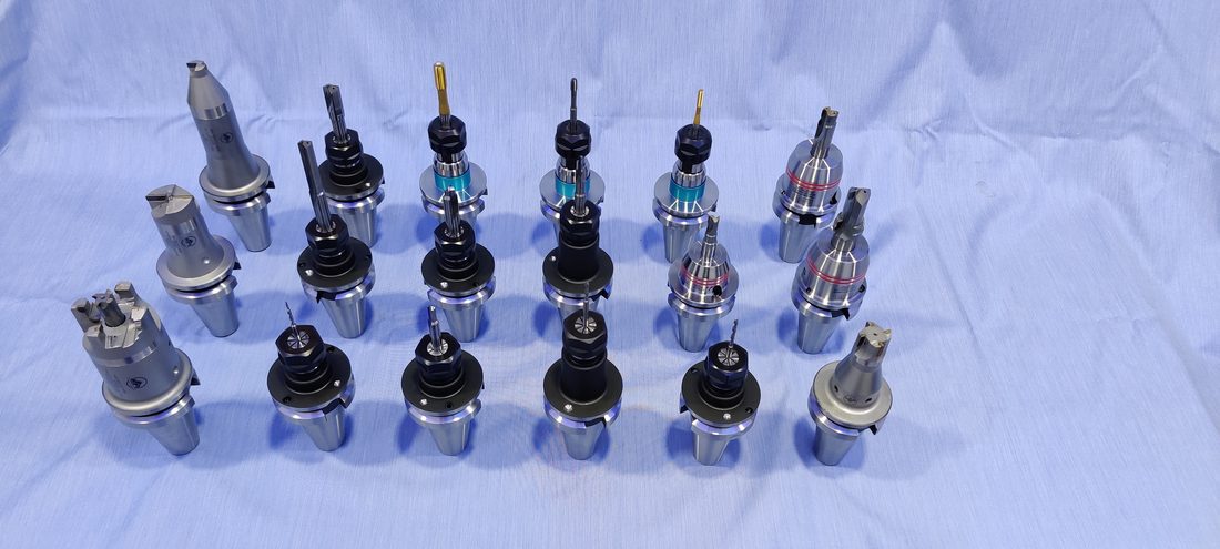 Range of tool holders, boring bars and cutters
