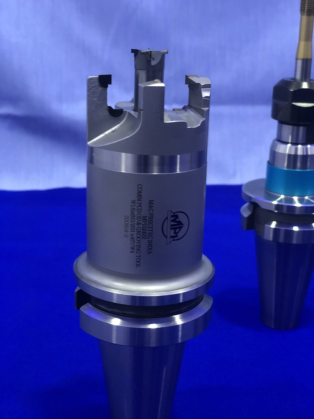 Cutting tool with visible manufacturer branding