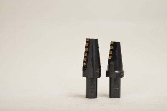 Two stepped cutting tools, compared