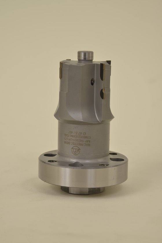 Mac Precitec India Private Limited Combi PCD boring tool, used on automobile cylinder head applications