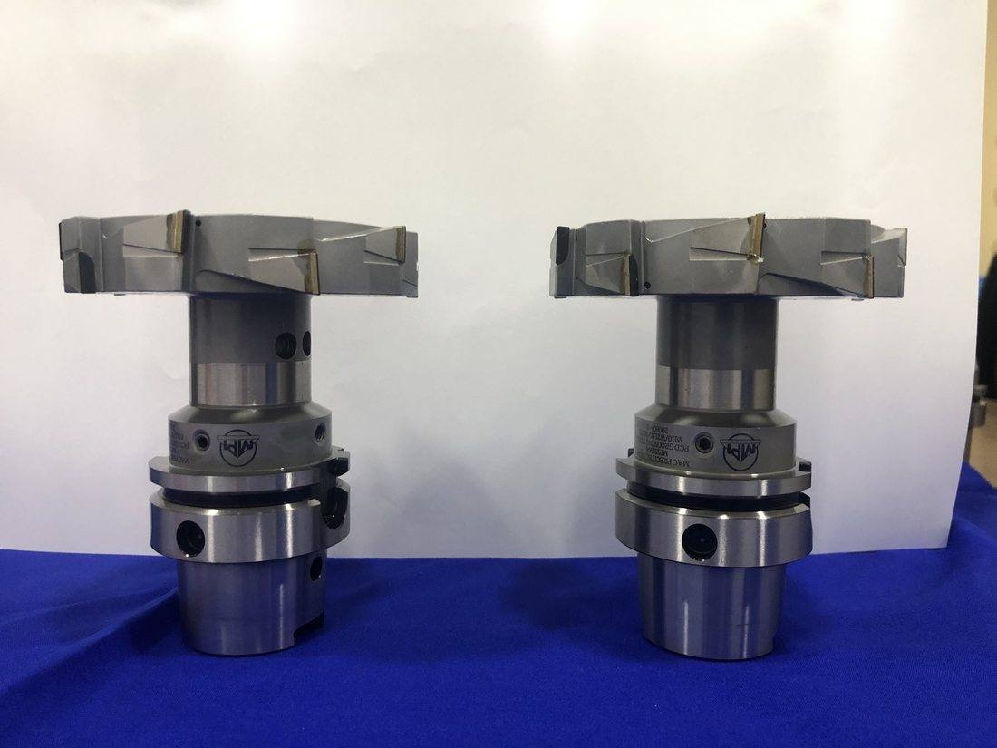 Pair of Mac Precitec India PCD grooving tools, MP151994