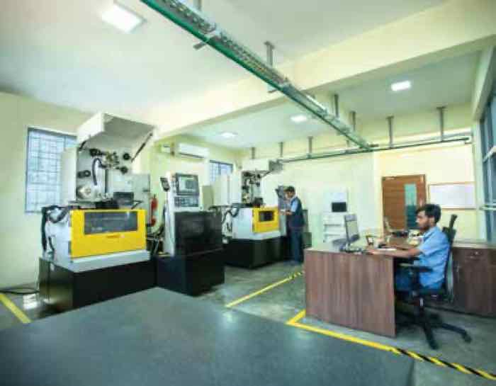 Mac Precitec India Private Limited's QA and gauging room, where turnkey tooling is proved out and cycle time is set